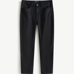 Men's Slim Fit Dark Grey Denim Jeans