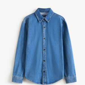 Men's Classic Fitted Denim Shirt