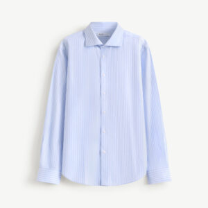 Men's long-sleeved shirt. Fitted