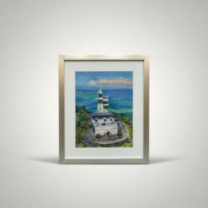 Watercolor Painting: Lighthouse