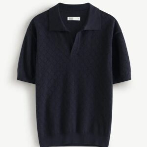 Men's short-sleeved polo shirt. Fitted.