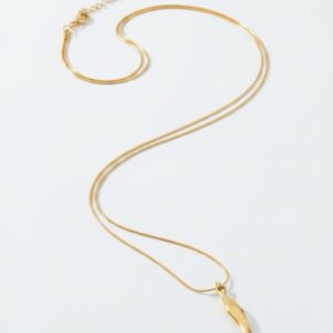 18K Gold Plated Copper Based Necklace (PC:255)