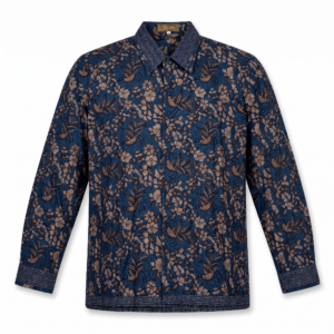 Men’s Batik Blue Bird Modern Fit Cotton