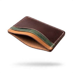 100% Slim Leather Wallet and Card Holder